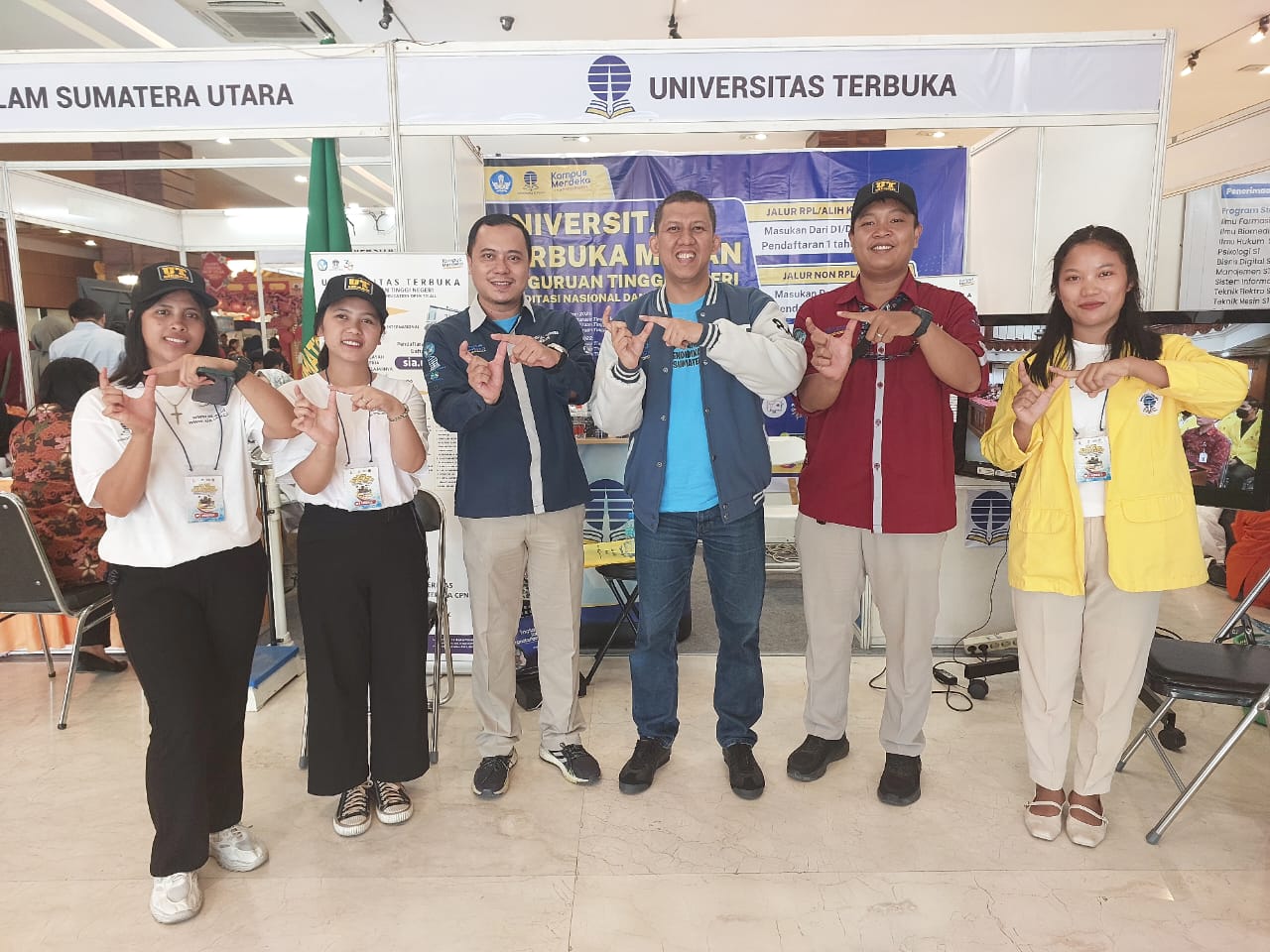 Pameran Pendidikan Tinggi Sumatera Utara 2024 Bersama Universitas Terbuka