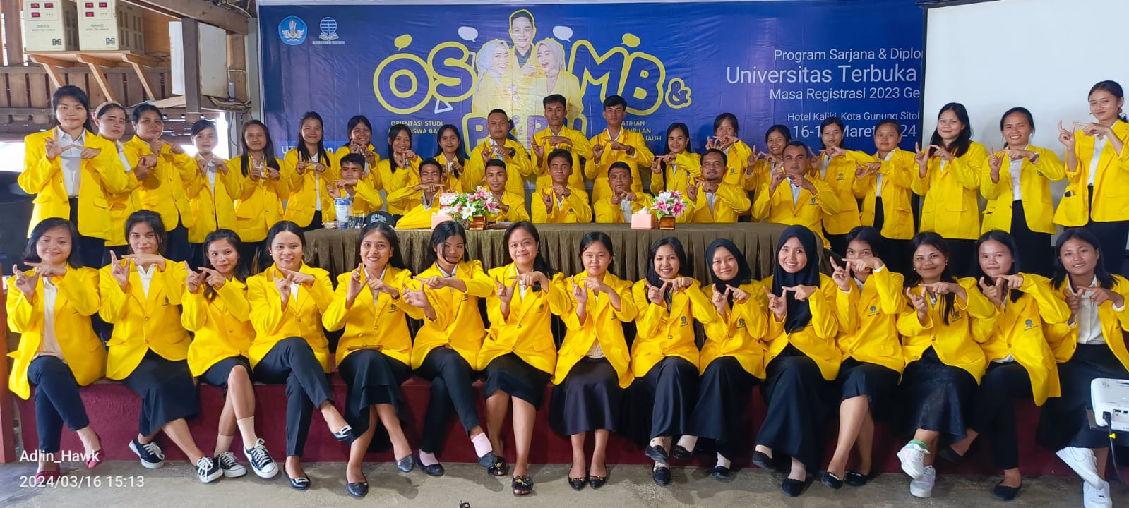 Ratusan Mahasiswa Baru UT Medan Ikuti OSMB dan PKBJJ di Kota Gunungsitoli