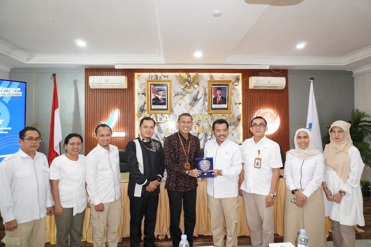 Audiensi dan Silaturahmi Universitas Terbuka di Balai Besar POM Medan