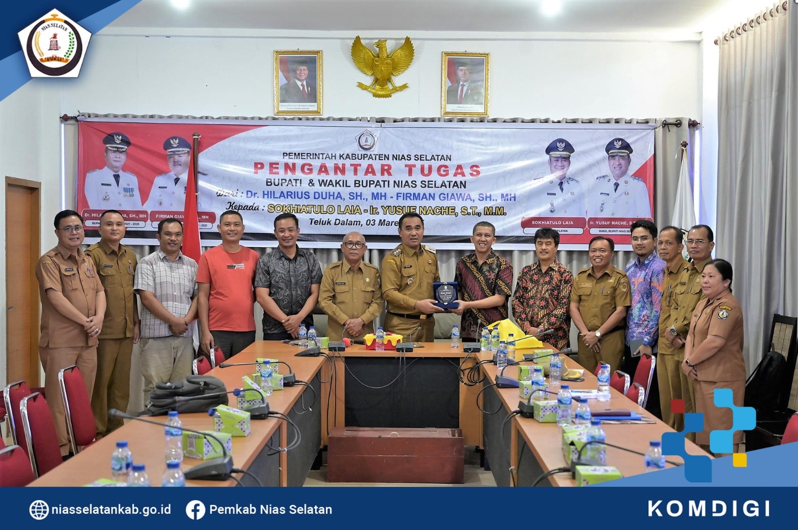 Penjajakan Kerjasama melaui Audiensi dan Silaturahmi dengan Wakil Bupati Nias Selatan