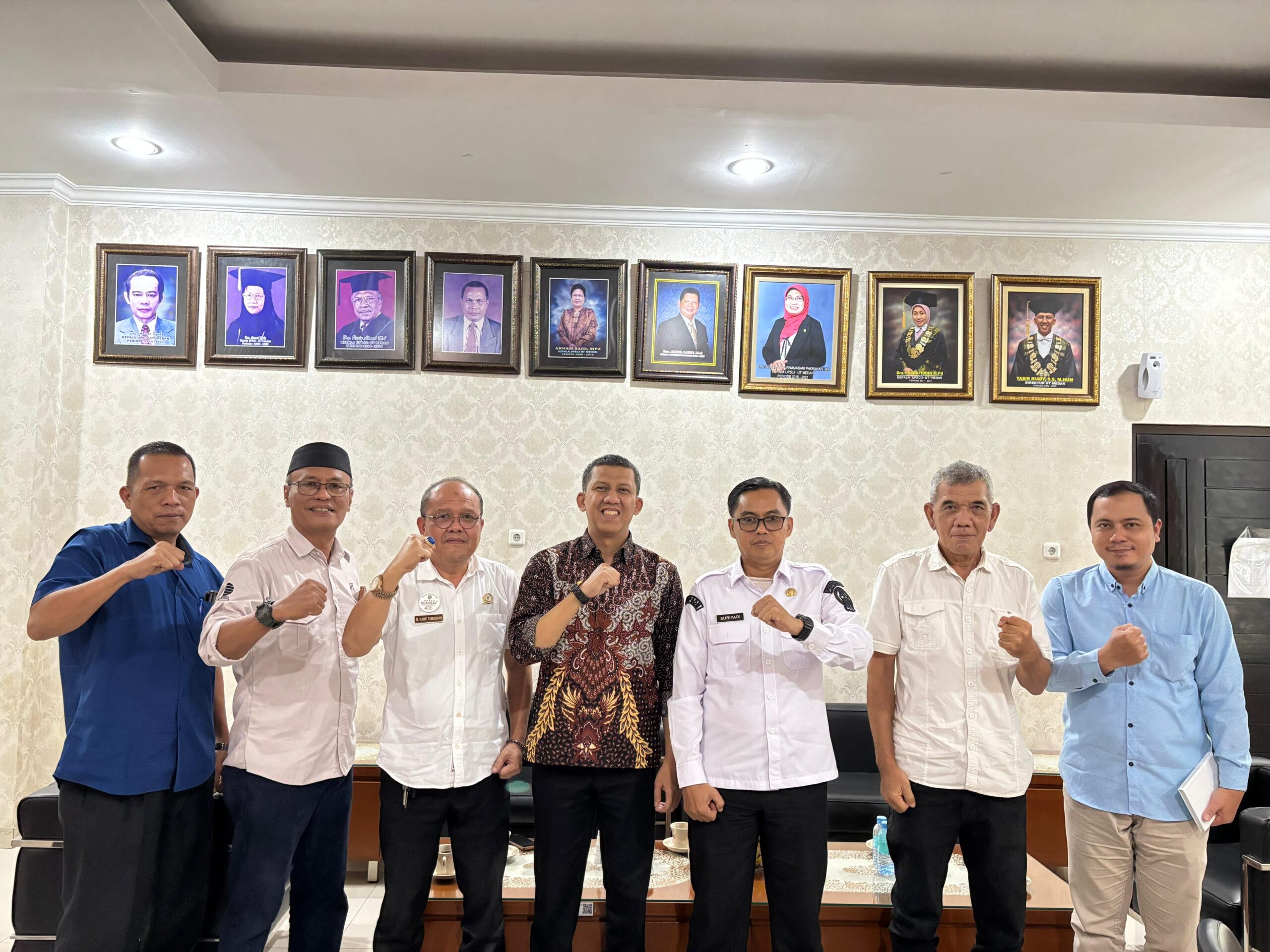 Audiensi dan Silaturahmi BPSDM Provinsi Sumatera Utara ke UT Medan