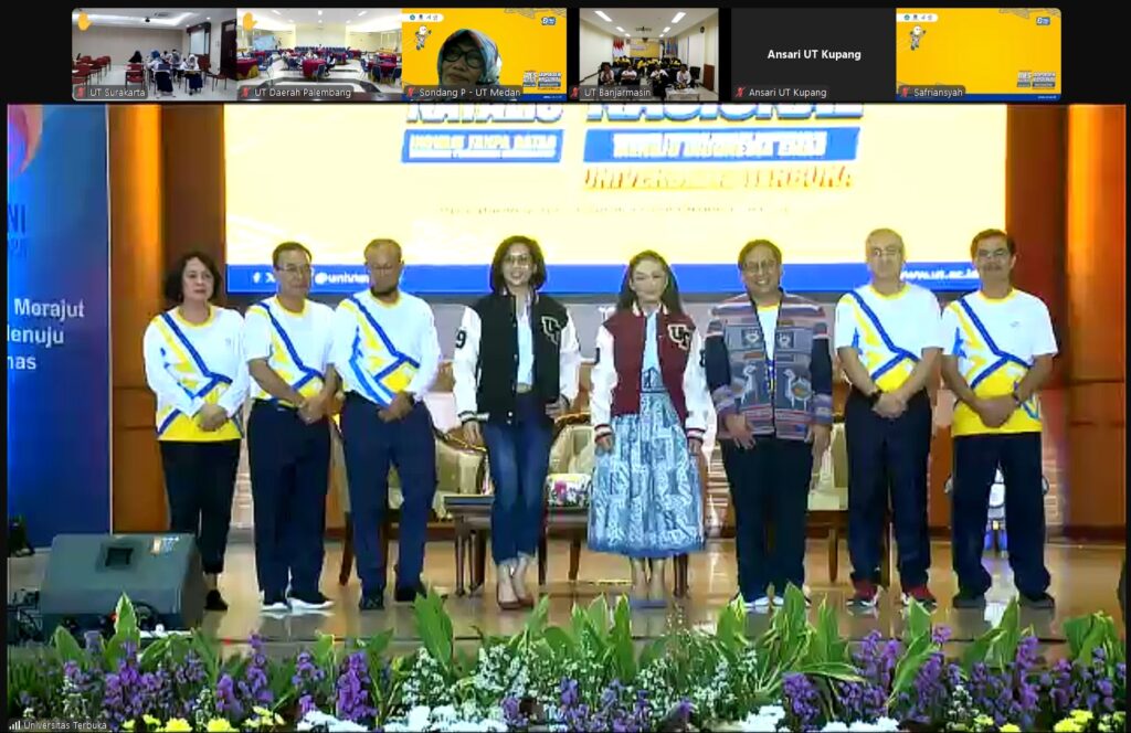 UT Medan Ikuti Pembukaan Dies Natalis UT ke-41 dan Disporseni Nasional UT 2025 Secara Daring