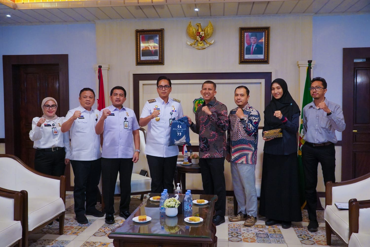 Universitas Terbuka Jalin Silaturahmi dan Audiensi dengan Pemko Medan