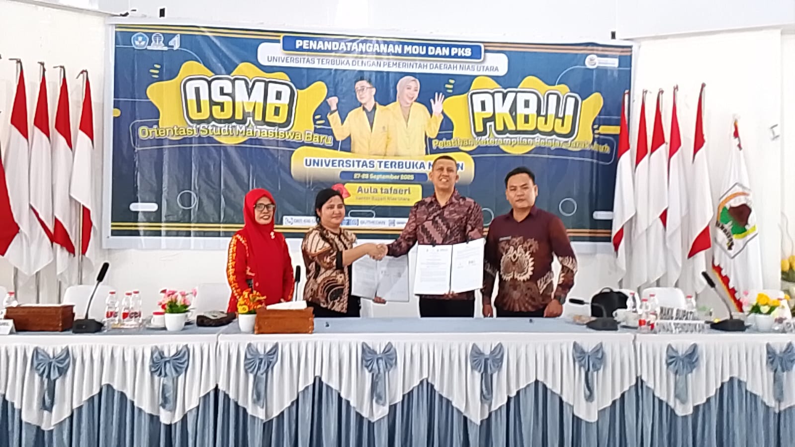 Pendidikan Tinggi Kini Lebih Dekat: UT Medan Resmi Bermitra dengan SALUT Emmanuel dan SALUT Mandiri Sahabat Sejati