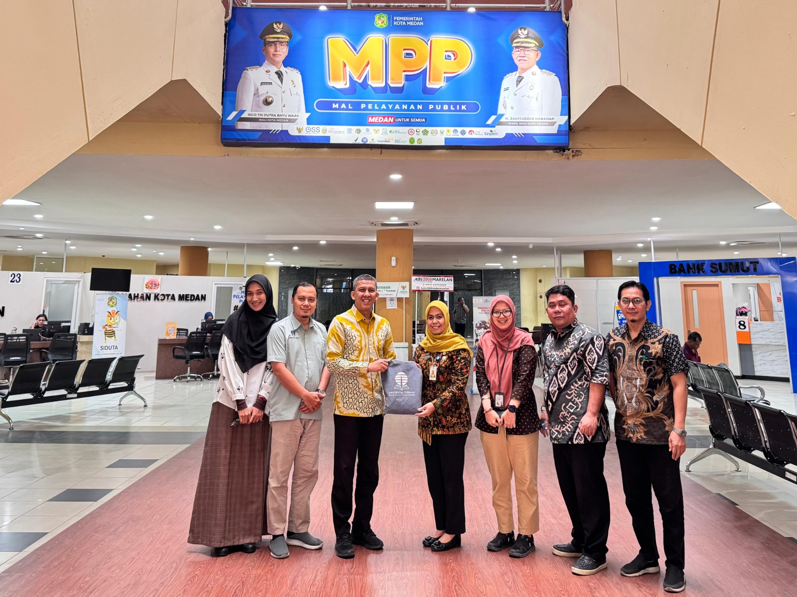 UT Medan Jalin Silaturahmi dan Penjajakan Kerja Sama dengan DPMPTSP Kota Medan