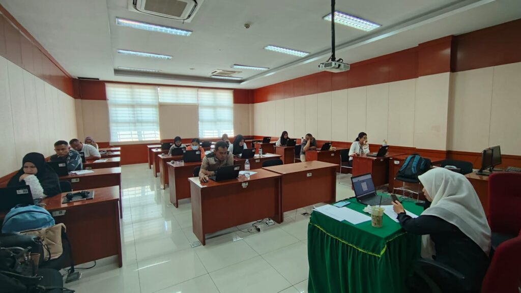 Pelaksanaan Tes Seleksi S2 Pascasarjana Universitas Terbuka Medan Berjalan Lancar