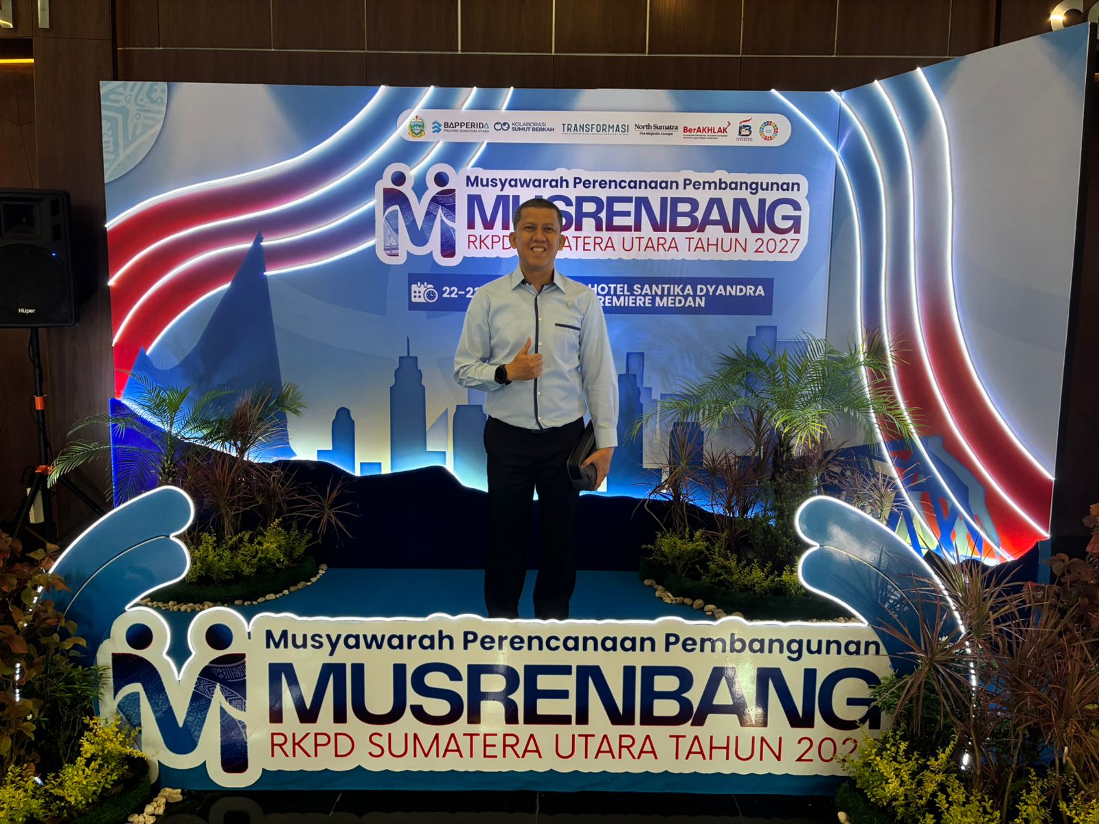 Direktur UT Medan Hadiri Musrenbang Sumut 2026, Dorong Sinergi Pembangunan SDM Berbasis Pendidikan Terbuka