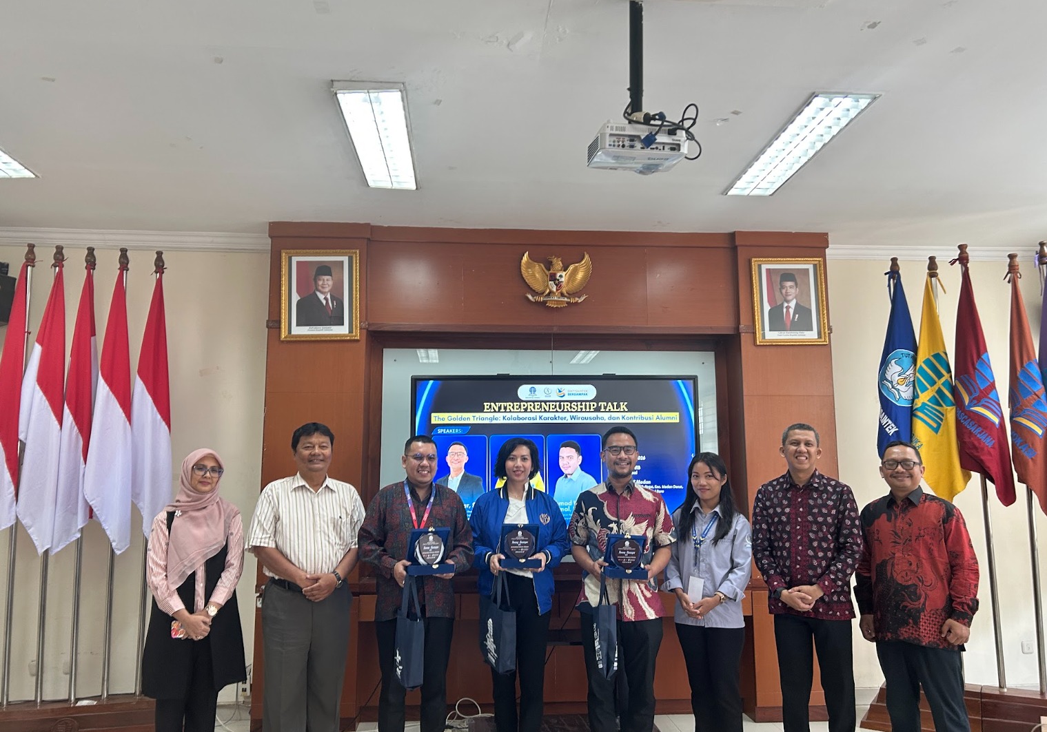 Ormawa UT Medan Sukses Gelar Entrepreneurship Talk “The Golden Triangle”