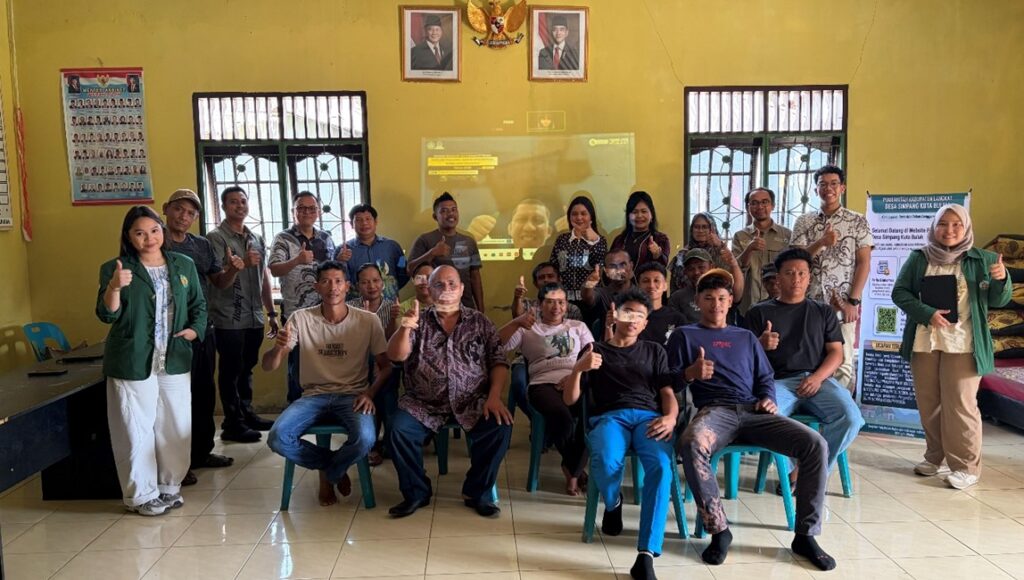Perkuat Mitigasi Bencana, Tim Kolaborasi USU, UT dan UNAND Dampingi Pemdes Simpang Kutabuluh Manfaatkan Peta Bencana Digital